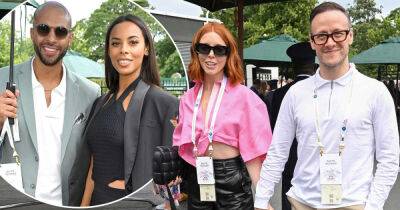 Stacey Dooley - Amanda Holden - Kevin Clifton - Mollie King - Marvin Humes - Rochelle Humes - Stuart Broad - Rachel Stevens - Wimbledon: Stacey Dooley and Kevin Clifton lead the day one celebs - msn.com