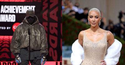 Kim Kardashian - Chris Pratt - Kanye West references ‘my wife’ Kim Kardashian during BET Awards speech - msn.com - Los Angeles
