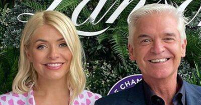 Holly Willoughby - Phillip Schofield - Sergio Aguero - Itv This - ITV This Morning Holly Willoughby fans distracted by drastic transformation as she poses at Wimbledon in 'stunning' £800 dress - manchestereveningnews.co.uk