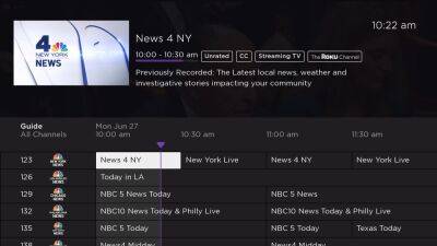Roku Adds Eight Free Local NBC News Channels - variety.com - New York - Los Angeles - Chicago - Florida - county Dallas - state Connecticut - state Washington - county Worth - Hartford, state Connecticut - Hartford