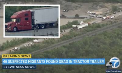 At Least 46 People Believed To Be Undocumented Immigrants Found Dead Inside 18-Wheeler In San Antonio - perezhilton.com - Texas - county Wheeler