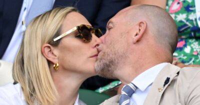 Holly Willoughby - Amanda Holden - Zara Tindall - Prince Harry - Mike Tindall - Zara and Mike Tindall pack on PDA as they kiss during loved-up Wimbledon day out - ok.co.uk