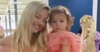 Tom Parker's widow Kelsey shares look at daughter Aurelia's 3rd birthday party - www.ok.co.uk