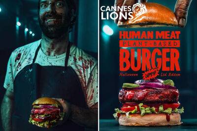 Vegan burger hyped for tasting like ‘human meat’ wins award - nypost.com