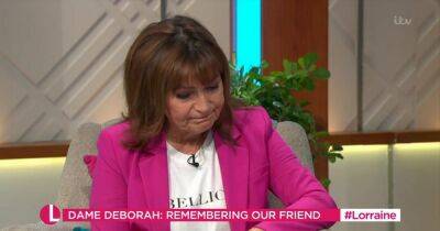 Lorraine Kelly - Deborah James - Lorraine Kelly fights back tears as she pays tribute to Dame Deborah James - dailyrecord.co.uk - Britain