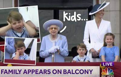 Elizabeth II - Williams - Prince Louis Totally Stole The Show During The Queen's First Platinum Jubilee Celebration -- LOOK! - perezhilton.com