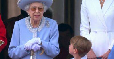 Prince Louis' pressing question to the Queen revealed by lip reader – and it's adorable - www.ok.co.uk