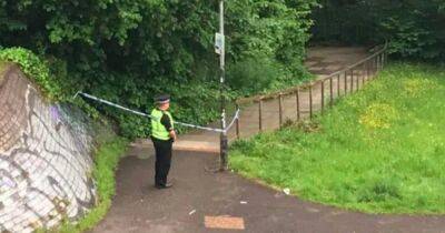 Glasgow lane cordoned off by police with officer on guard amid 'ongoing enquiry' - www.dailyrecord.co.uk - Scotland - city Glasgow - Beyond