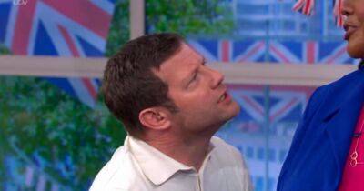 Phillip Schofield - Willoughby Schofield - Alison Hammond - ITV This Morning's Dermot O'Leary told he's 'embarrassing himself' minutes into show - manchestereveningnews.co.uk - county Suffolk - county Union