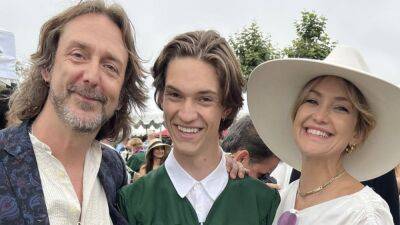 Hudson - Kate Hudson Celebrated Son Ryder's High School Graduation With an Adorably Cheesy Message - glamour.com