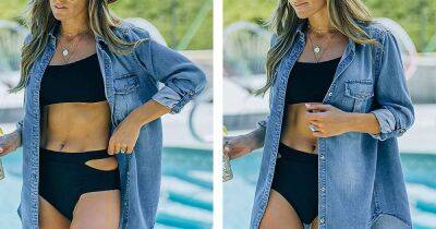 This Soft Denim Top Will Serve As the Ultimate Summer Layer - usmagazine.com