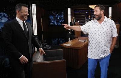 Adam Sandler - Jimmy Kimmel-Live - Adam Sandler & Queen Latifah Talk ‘Hustle’ On ‘Jimmy Kimmel Live!’ - etcanada.com - city Sandler - Netflix