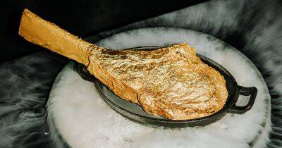 Scots restaurant introduces 24k gold Tomahawk steak and it's 97% cheaper than London version - www.dailyrecord.co.uk - Britain - Scotland - London