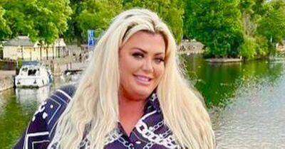 Gemma Collins - Gemma Collins rocks cropped shirt as she shows off three stone weight loss - ok.co.uk - county Berkshire