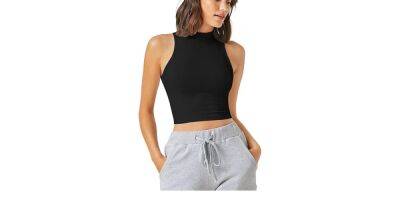 This High-Neck Crop Top Is the Perfect Elevated Basic to Pair With Any Summer Outfit - www.usmagazine.com