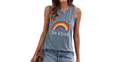 Feel the Good Vibes While Wearing This Adorable Tank Top - usmagazine.com