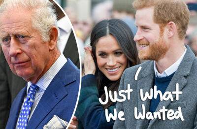 Meghan Markle - Kate Middleton - Harry Markle - Williams - On Better Terms? Prince Charles Met Granddaughter Lilibet In 'Emotional' But 'Wonderful' Visit With Prince Harry -- Details! - perezhilton.com - Britain - California - city Elizabeth