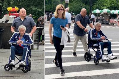 Tony Bennett - Lady Gaga - Easter Sunday - New York - Tony Bennett in wheelchair: Rare sighting in Central Park with wife - nypost.com - New York - county Bennett