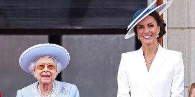 Kate Middleton - Elizabeth Ii II (Ii) - Kate Middleton Provides Update On Queen Elizabeth After Its Reveals She Will Not Attend Second Platinum Jubilee Event - justjared.com