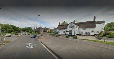Driver rushed to hospital following crash outside pub - www.manchestereveningnews.co.uk - Manchester - county Cheshire