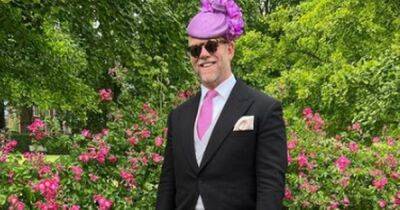 Zara Tindall - princess Anne - Mike Tindall - Mike Tindall playfully wears wife Zara Tindall's hat at Epsom Derby - ok.co.uk