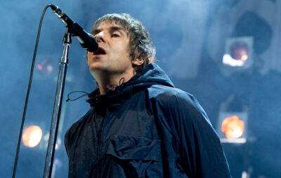 Liam Gallagher fan confuses washing line for camping chair at Knebworth - www.nme.com