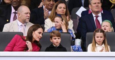 Kate and William joined by George, Charlotte and Louis as Jubilee pageant kicks off - www.ok.co.uk - Britain - Charlotte