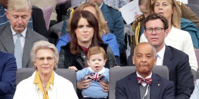 Princess Eugenie's Son August Makes First Public Appearance at Platinum Jubilee Pageant - www.justjared.com - Britain