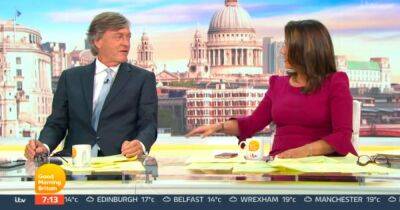 ITV Good Morning Britain's Richard Madeley apologises as he stuns Susanna Reid by 'swearing' - www.manchestereveningnews.co.uk - Britain - USA - Ukraine - Iran