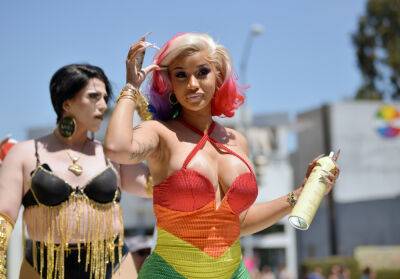 Cardi B Squirts Alcohol-Infused Cream Into Fans’ Mouths, Joins JoJo Siwa To Celebrate Pride At West Hollywood Parade - etcanada.com