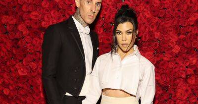 Kim Kardashian - Kourtney Kardashian - Travis Barker - Kim Kardashian West - Kourtney Kardashian fans beg Travis to stop raunchy comments on her photos - ok.co.uk - Italy - county Brown