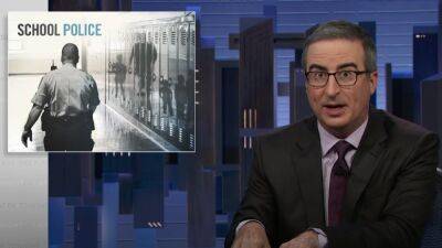 John Oliver Debunks Effectiveness of Police Officers in Schools: ‘Don’t Need Any More Ways to Make School Scarier’ (Video) - thewrap.com - USA - Florida - county Uvalde