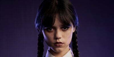 Netflix Drops First Look at Jenna Ortega as Wednesday Addams - See the Teaser! - www.justjared.com