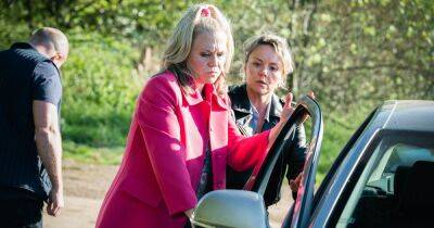 EastEnders' Charlie Brooks teases Janine and Linda's horror car crash - www.ok.co.uk