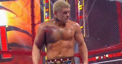 Following Cody Rhodes' Iconic Hell In A Cell Match, Updates On The WWE Superstar's Injury Don't Sound Great - www.msn.com