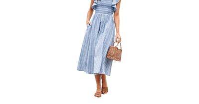 See Why Shoppers Call This Striped Linen Look the ‘Perfect Summer Dress’ - usmagazine.com