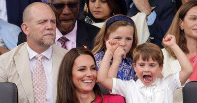 Kate Middleton - prince Louis - Louis Princelouis - princess Charlotte - Mike Tindall - Zara Phillips - Royal Family - Mike Tindall says Prince Louis' cheeky behaviour at Jubilee was because of 'sugar high' - ok.co.uk