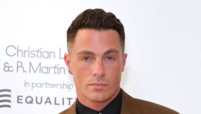 Colton Haynes - Jeff Leatham - Colton Haynes Is Asked About His Divorce From Jeff Leatham - justjared.com
