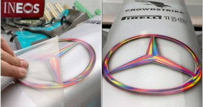 Lewis Hamilton - Mercedes have changed their F1 logo to Pride colours - Lewis Hamilton loves it - msn.com - Saudi Arabia - Qatar - George - city Baku - city Hamilton