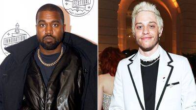 How Kanye West Feels About Pete Davidson's Outing With His and Kim Kardashian's Son Saint - www.etonline.com - Chicago