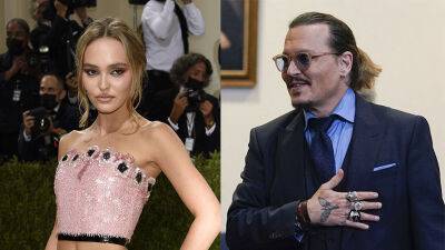 Johnny Depp - Vanessa Paradis - Lily-Rose Depp - Amber Heard - Johnny Just Seemingly Called Out Lily-Rose For Her ‘Silence’ Amid His Trial With Amber - stylecaster.com