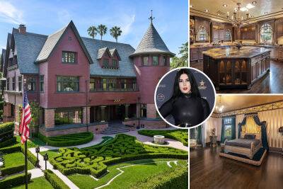 Neve Campbell - Kat Von - Kat Von D slashes price of goth mansion to $12.5M - nypost.com - Los Angeles - county Campbell - county Windsor