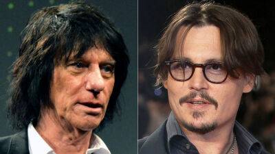 Marvin Gaye - Johnny Depp - Jeff Beck - Hedy Lamarr - Johnny Depp and Jeff Beck announce joint album to release in July as actor celebrates 59th birthday - foxnews.com - Britain - London - city Sandra