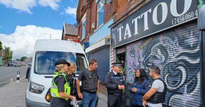 Police shut down tattoo parlour where drunk and high staff inked customers - manchestereveningnews.co.uk