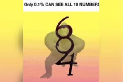 Only 0.1% of people can find all the numbers in this mind-bending optical illusion - nypost.com