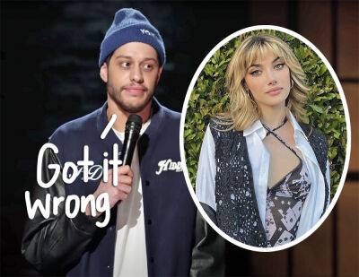 Pete Davidson - Dave Portnoy - Josh Richards - Phoebe Dynevor - Pete Davidson DENIES Dating Olivia O'Brien After She Reveals He Ended Things With Her Through Text!! - perezhilton.com - city Staten Island, county King