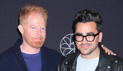 Dan Levy - Justin Mikita - Jesse Tyler Ferguson Apologizes To Dan Levy For Sharing ‘Constipated’ Photo - etcanada.com - Hollywood - Italy - county Levy - city Ferguson, county Tyler