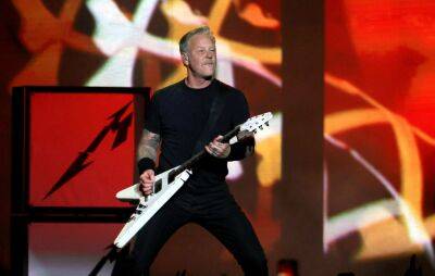 James Hetfield - Woman who gave birth at Metallica gig honours James Hetfield with baby’s middle name - nme.com - Brazil - city Sandman