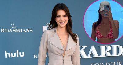 Kendall Jenner Looks Unreal in Tiny Floral Bikini as She Shares Moments From Tropical Vacation - www.usmagazine.com - California - county Hampton