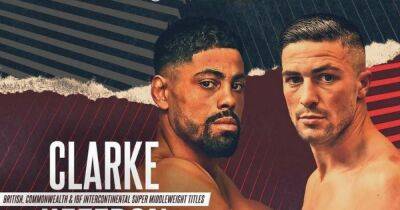 Boxing on TV this weekend and live streams including Lennox Clarke vs Mark Heffron - www.manchestereveningnews.co.uk - Britain - London